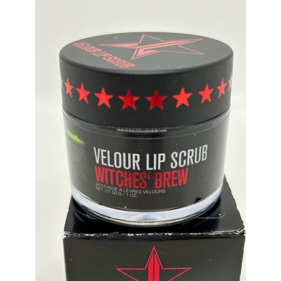 NEW NIB Jeffree Star Cosmetics Velour Lip Scrub Witches' Brew 1 OZ. - Picture 3 of 6